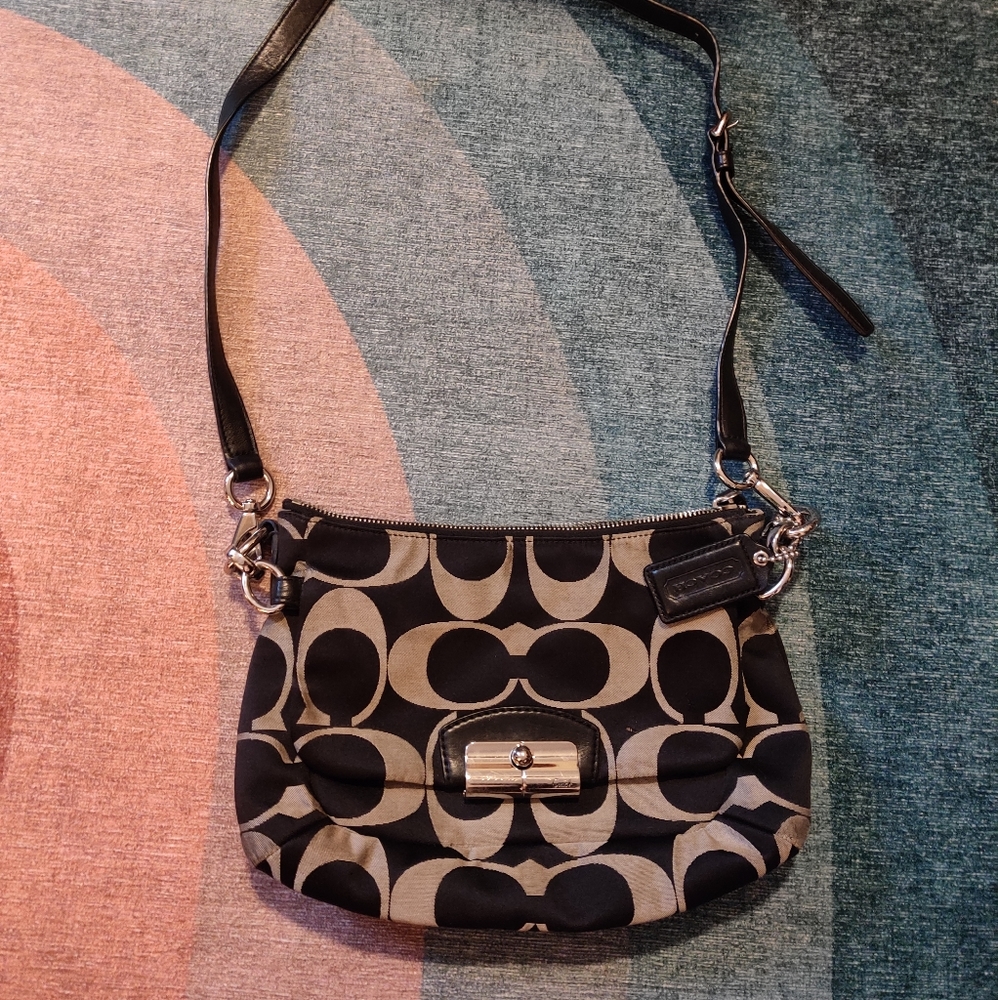 Coach Kristin Signature East-West Crossbody Purse